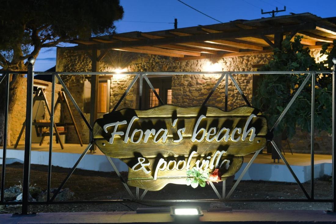 Flora'S Beach And Pool Villa In Syros Liaropá Exterior photo