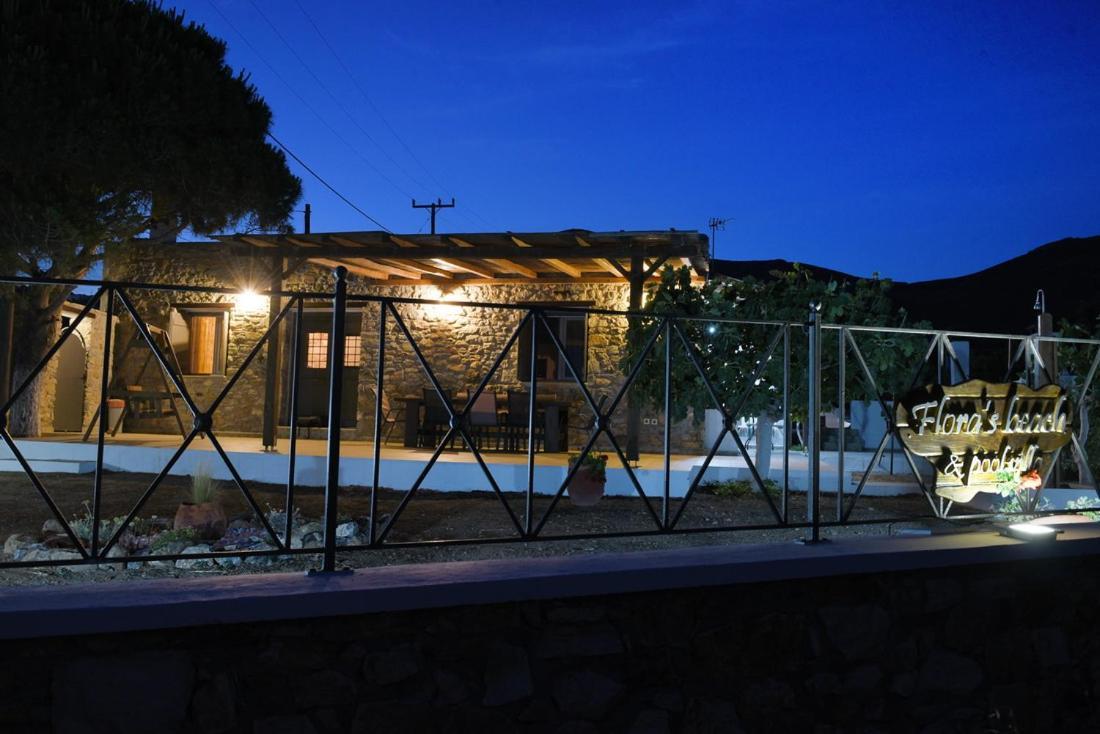 Flora'S Beach And Pool Villa In Syros Liaropá Exterior photo