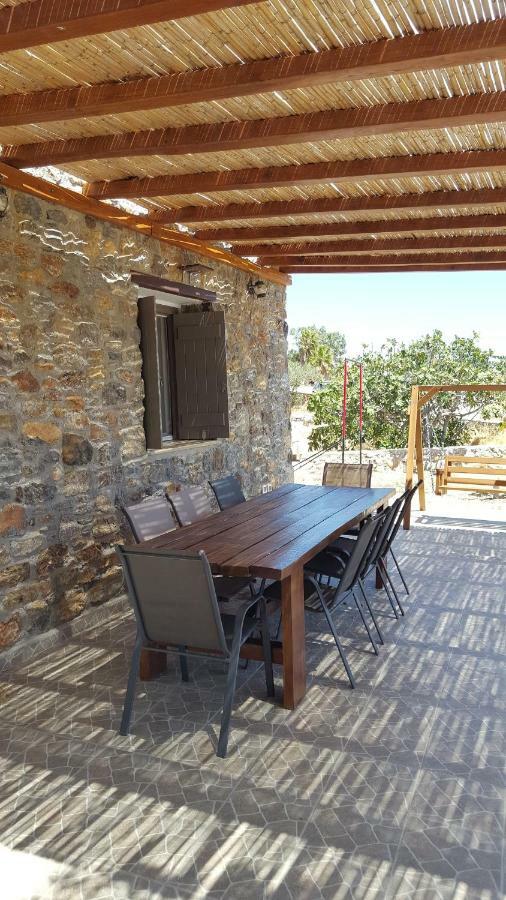 Flora'S Beach And Pool Villa In Syros Liaropá Exterior photo